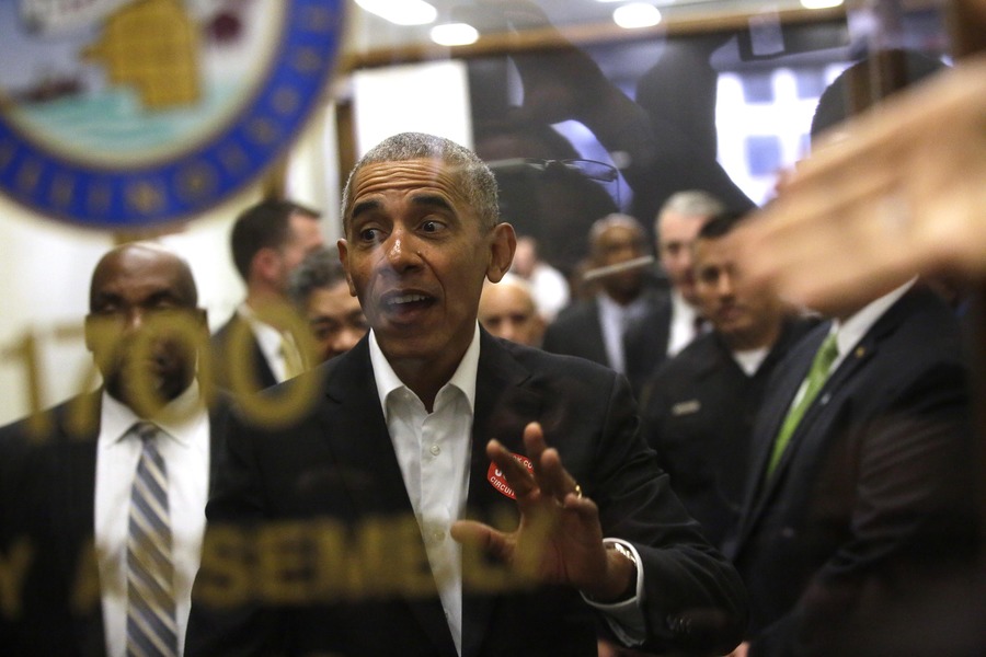 Former President Barack Obama shows up for jury duty, gets sent home