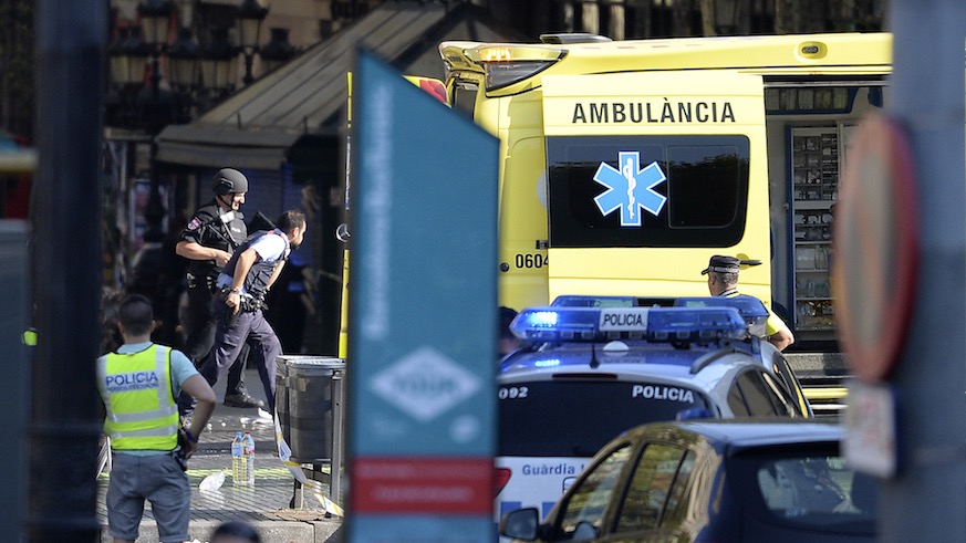 Police confirmed fatalities in the Barcelona attack.