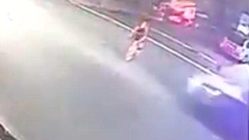 GRAPHIC: Video captures how NYPD hit biker in Williamsburg
