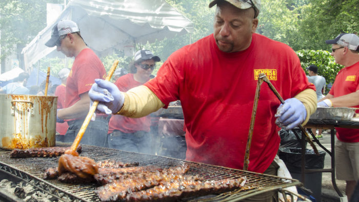 The country's best barbecue comes to Madison Square Park for the Big Apple Barbecue Block Party.