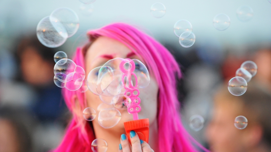 The Billion Bubble Party is definitely summer bucket list material. Credit: Getty Images