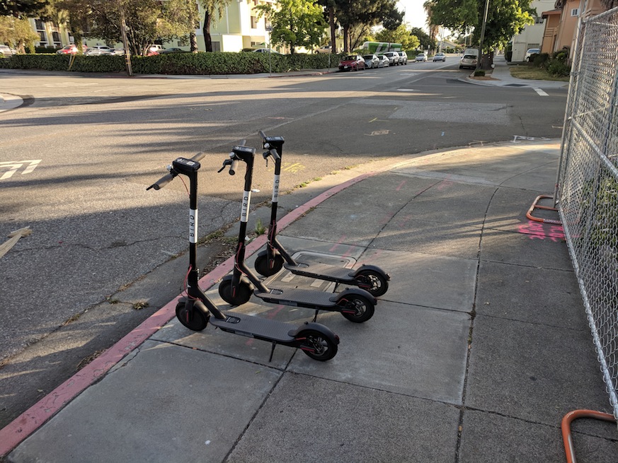bird scooters, electric scooters