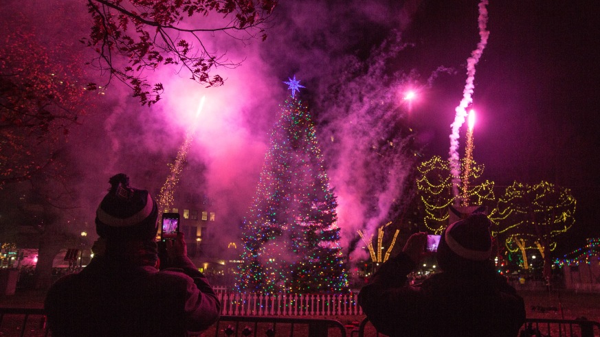 Boston Christmas Tree Lighting