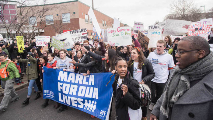 march for our lives, gun control, massachusetts students, town hall for our lives