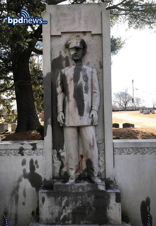 Multiple service member monuments defaced with oil in South Boston and Mattapan