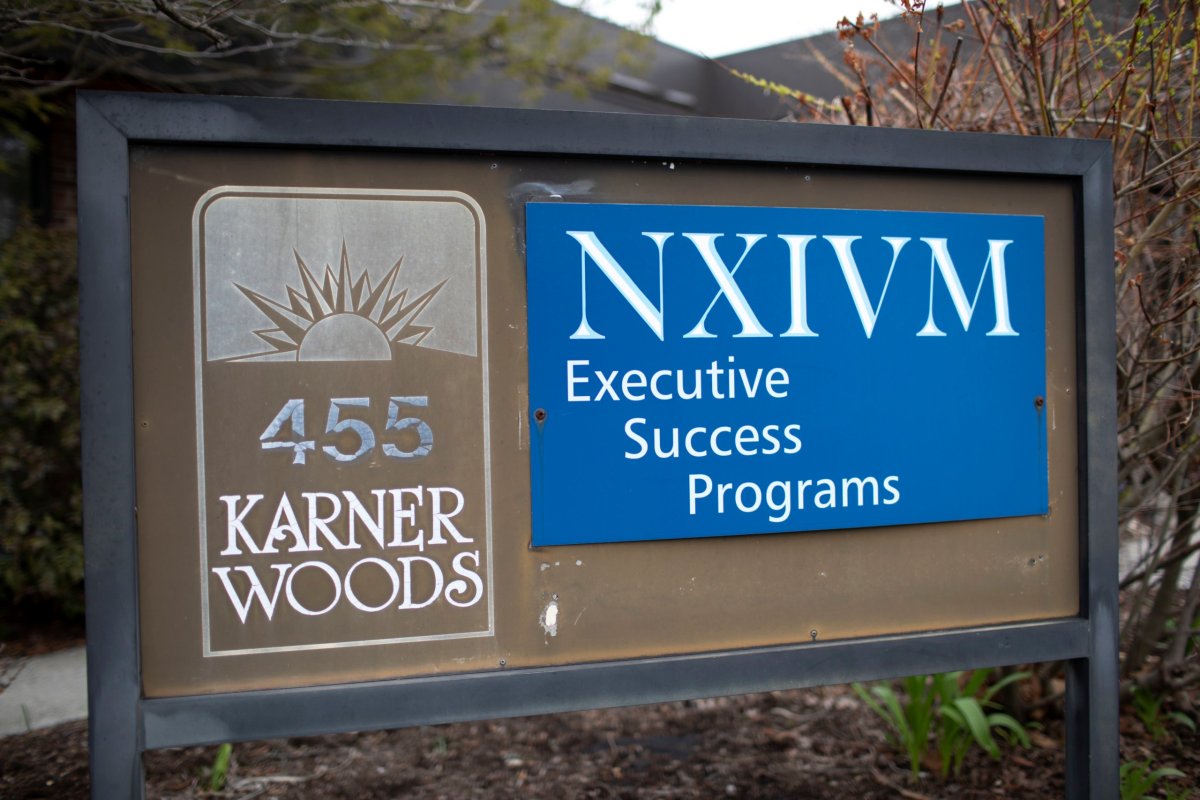 NXIVM signage