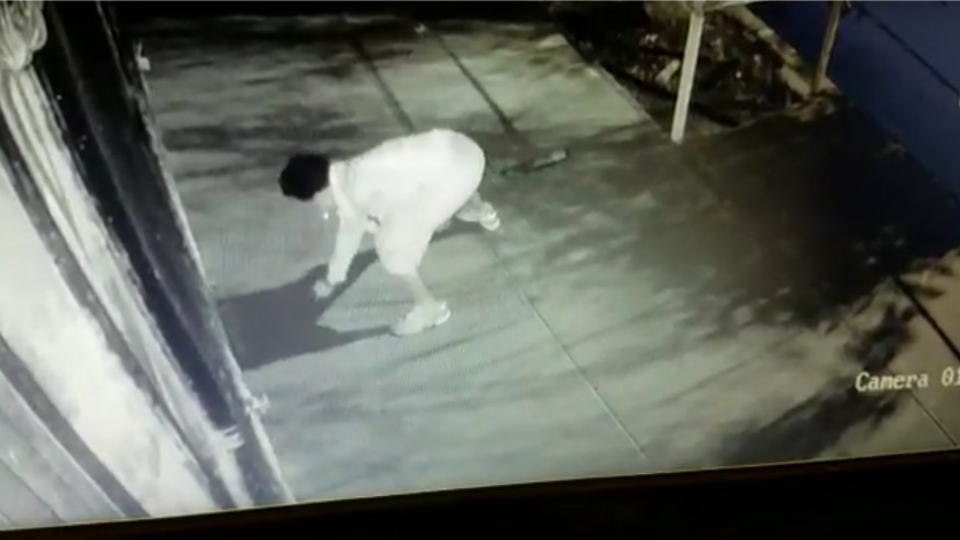 Police searching for suspect caught on camera carving swastikas into Brooklyn sidewalk