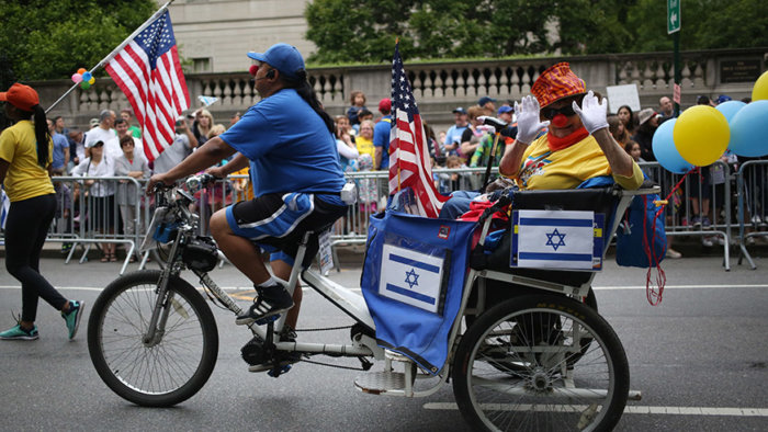 Celebrate Israel Parade in Manhattan.