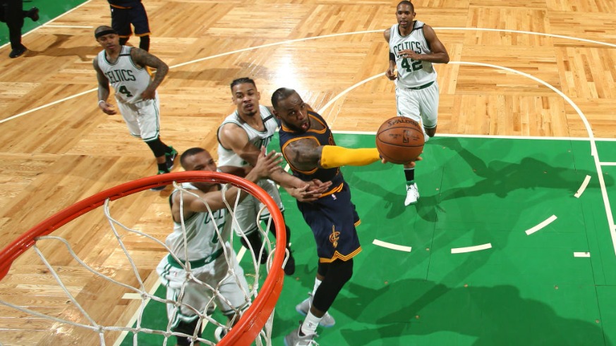 The Celtics and Cavaliers will tangle in Game 2 at TD Garden in Boston. Getty Images