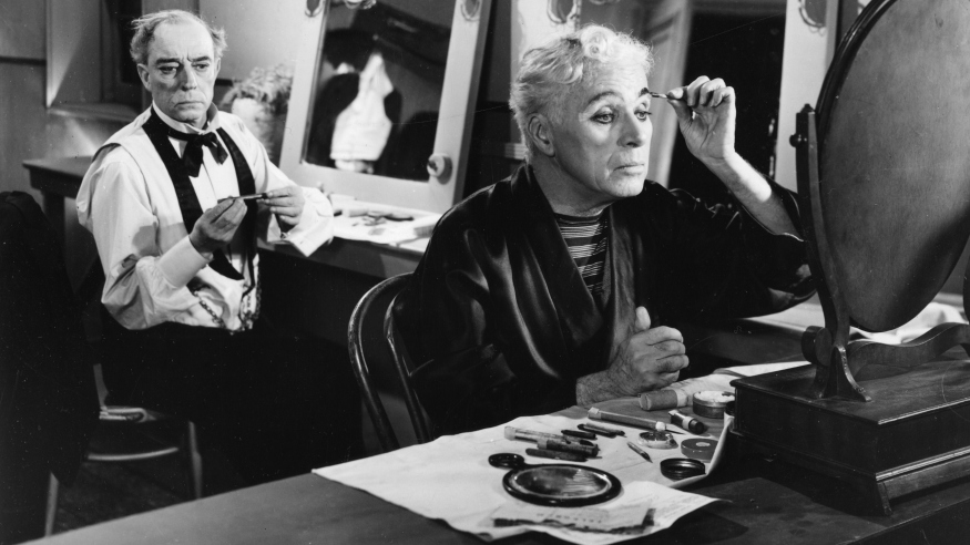 Charlie Chaplin and Buster Keaton
