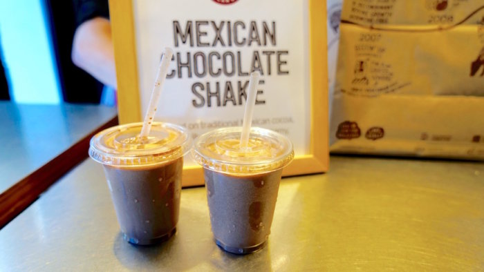 Mexican Chocolate Shake at Chipotle