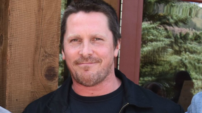 Christian Bale at Telluride