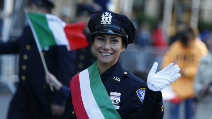 Columbus Day Parade in New York City