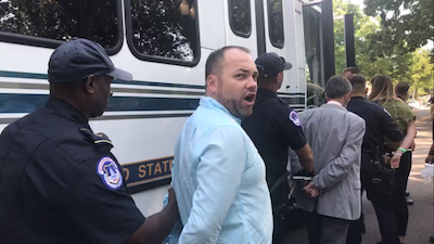 NYC Council Member arrested at #Killthebill healthcare protest in DC