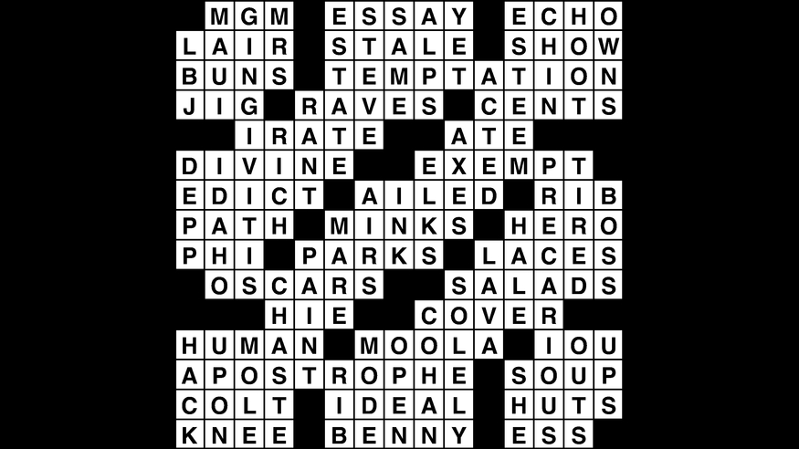 Crossword, puzzle, Wander Words answers: November 16, 2018