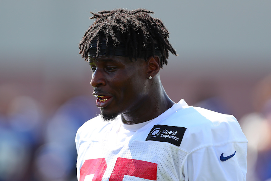 Curtis Riley challenging for starting safety role with Giants