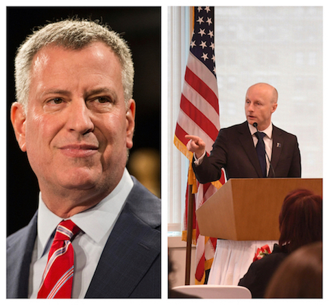 Seven months after Andy Byford took over NYC Transit, he got his first face-to-face with Mayor Bill de Blasio.