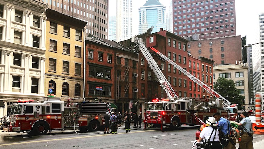 The Dead Rabbit is closed indefinitely after a two-alarm fire caused extensive damage.