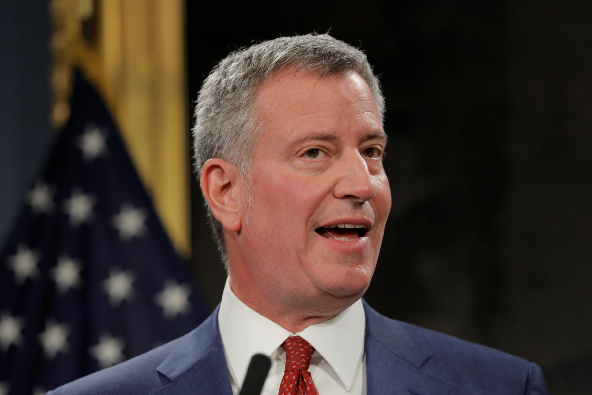 De Blasio tests the waters for presidential run in South Carolina