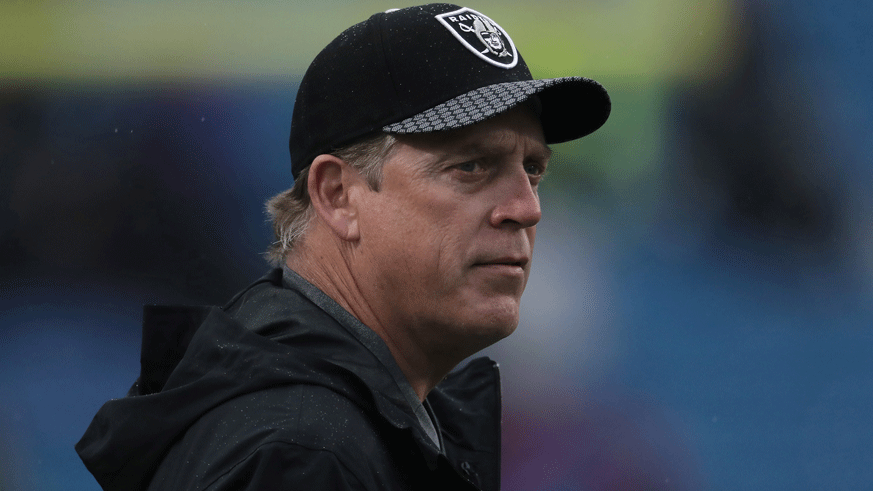 Raiders coach Jack Del Rio “surprised” at Manning benching