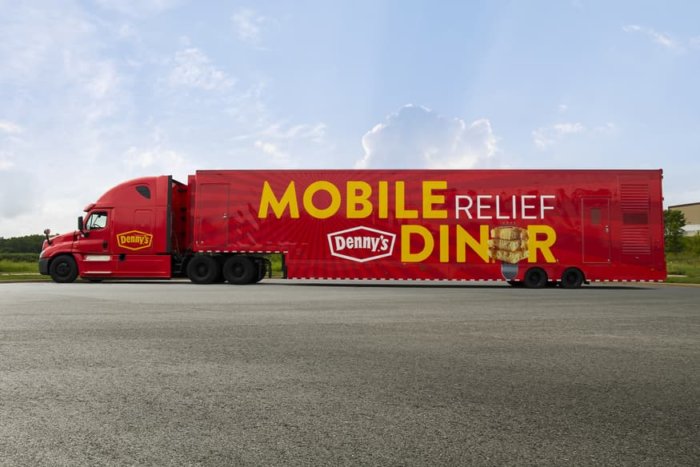 Denny's Mobile Relief Diner headed to North Carolina