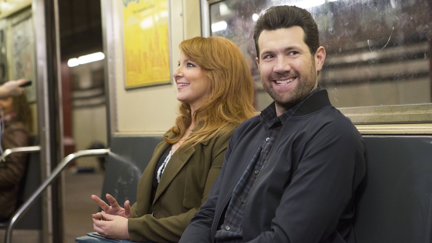 Julie Klausner and Billy Eichner star in "Difficult People." Season 3 is now airing on Hulu. Credit: KC Bailey, Hulu