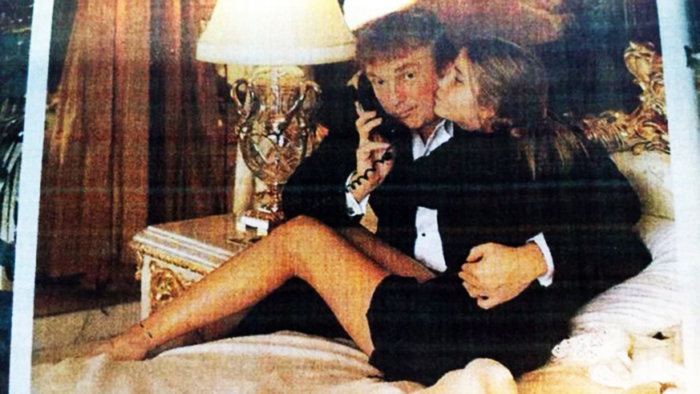 Donald Trump and Ivanka Trump awkward family photos