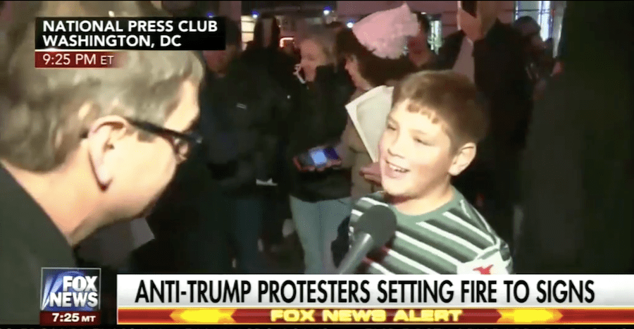 Drew Carey’s son started fire outside Trump’s ‘Deploraball’ on eve of