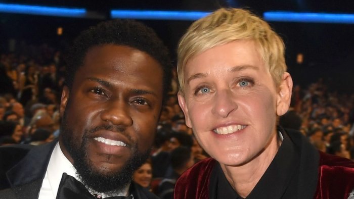 Ellen DeGeneres Kevin Hart Oscars reactions