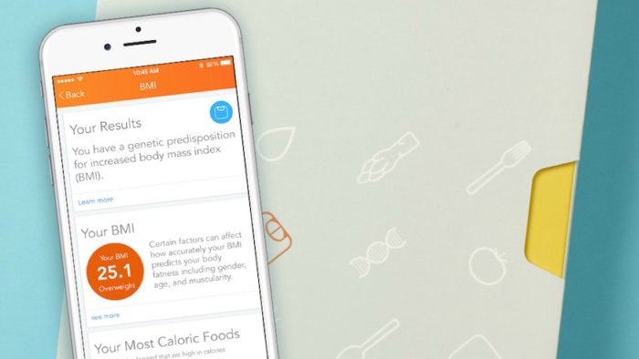 Nutrition-tracking app Lose It! has partnered with Helix to gain insights into your weight loss needs from your DNA. Photo: Provided by Lose It!