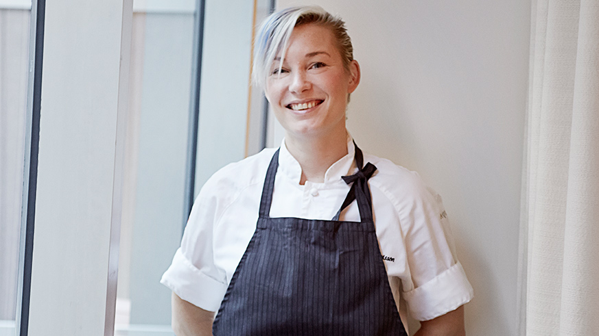Aquavit’s Emma Bengtsson joins five other Michelin-starred city chefs who will provide signature dishes for Breaking Ground’s second annual homeless benefit and tasting event Serving Up Home. (Provided)