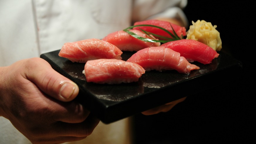 Escolar Fish Fake Tuna Sushi