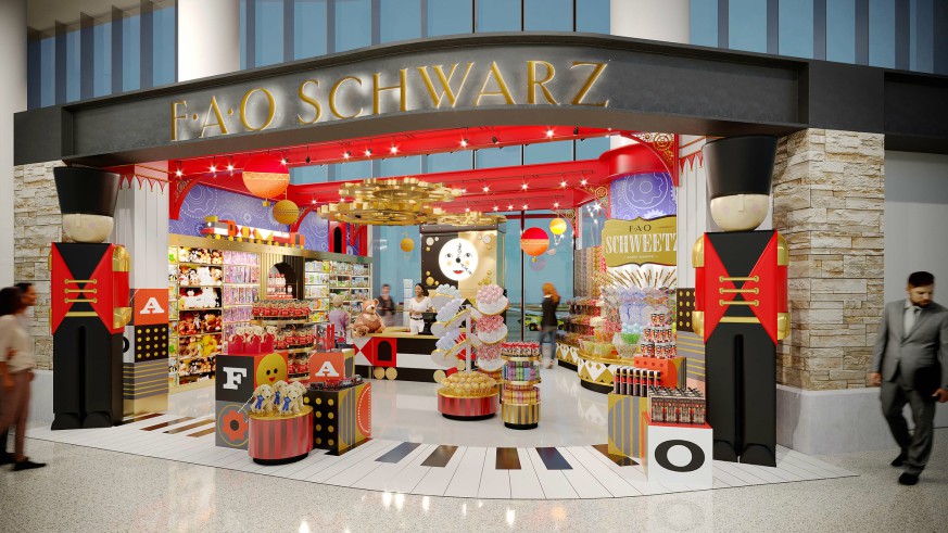 Get ready to dance on that infamous piano mat as FAO Schwarz is setting up shop in Terminal B at LaGuardia Airport this year.
