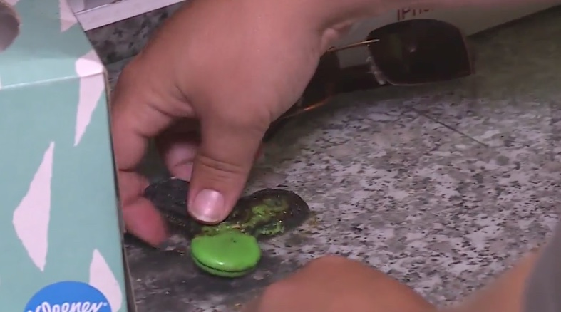 Woman’s fidget spinner catches fire on kitchen counter