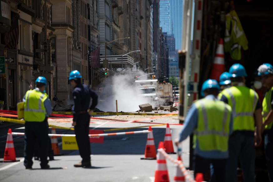 While city agencies continue to operate in the vicinity of Thursday’s Flatiron steam pipe explosion, things are beginning to 'normalize,' the Office of Emergency Management said.