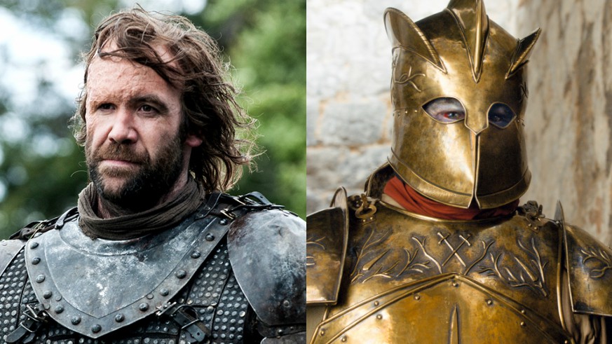 The Hound and The Mountain in Game of Thrones