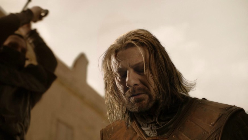 Ned Stark about to be beheaded