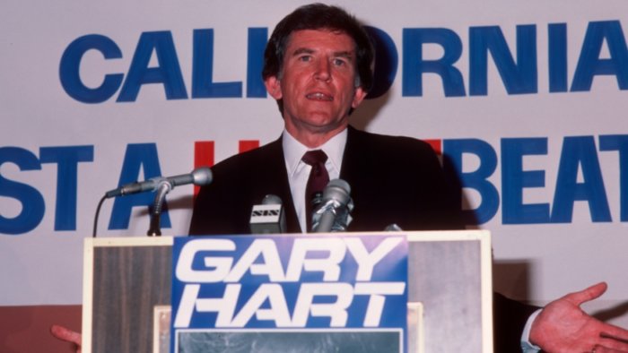 Was Gary Hart set up?