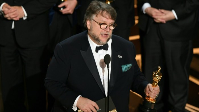 Guillermo Del Toro at the Oscars