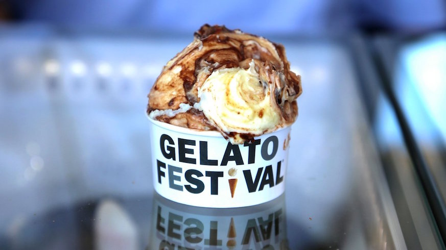 Florence's multi-day Gelato Festival should be experienced in person. Until they, the Gelato Festival America is bringing it to the New York area this summer. Credit: Twitter @gelatofestus
