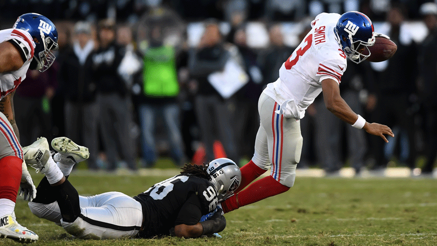 3 things learned from Giants loss to Raiders