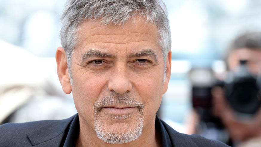 George Clooney Cannes Goatee