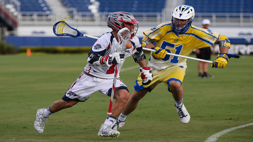 Boston Cannons attacker Will Manny makes a move toward goal in a 2017 MLL game. (Photo: Getty Images)