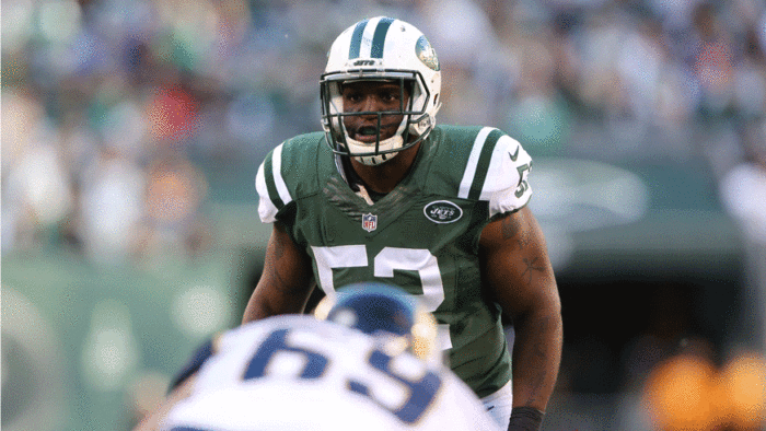 New York Jets linebacker David Harris. (Photo: Getty Images)