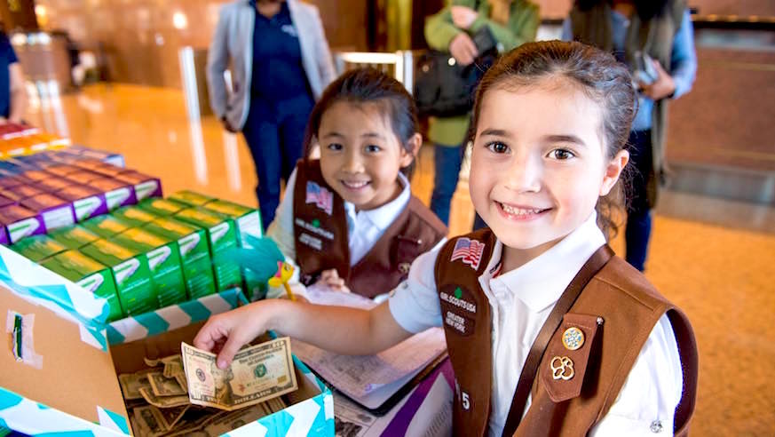 The Girl Scouts of Greater New York have your cookie hook-up for one day before the official season.