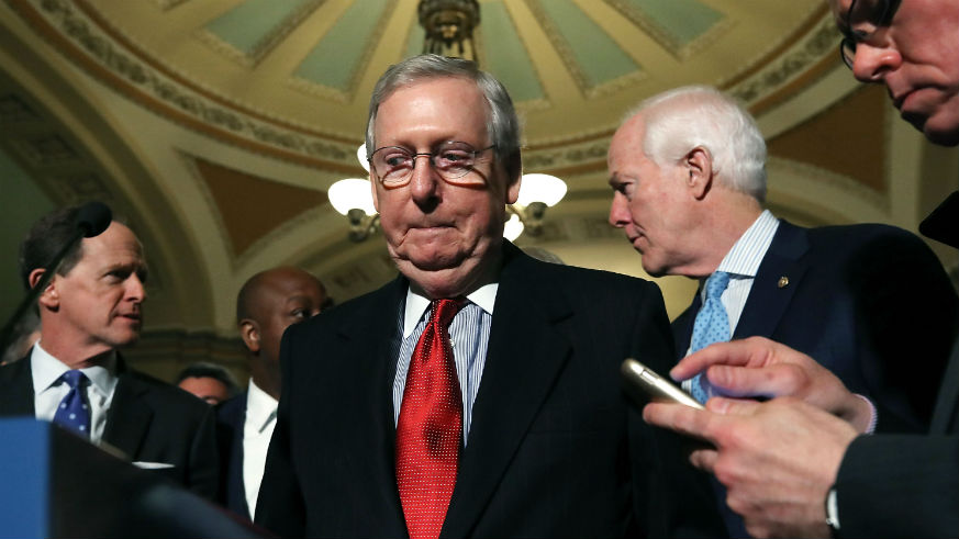 GOP Tax Plan Marginal Rate 100% McConnell