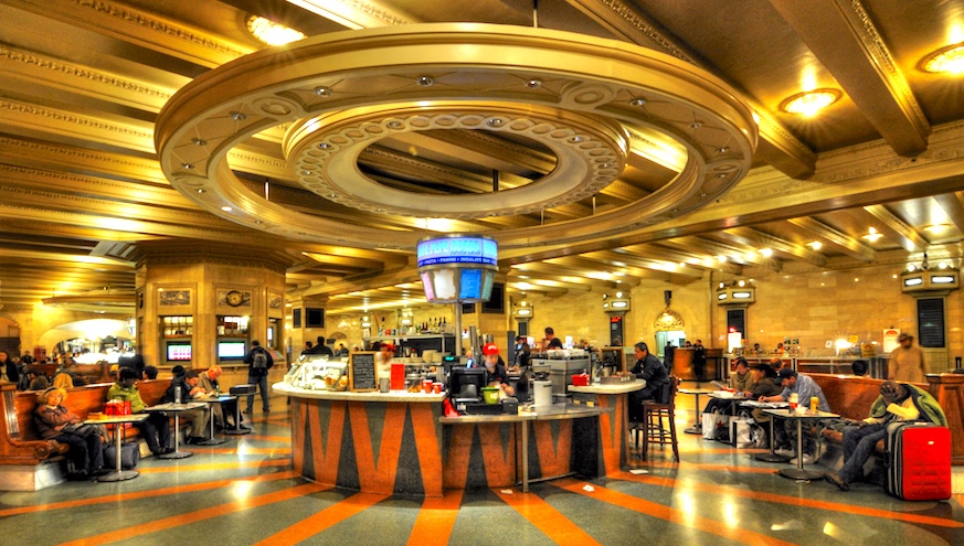 Some of Grand Central's best food hall vendors are coming up to Vanderbilt Hall this week. Credit: @cwwung, flickr