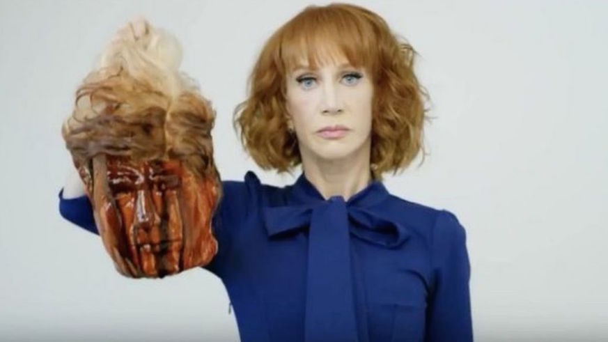 kathy griffin, beheaded donald trump