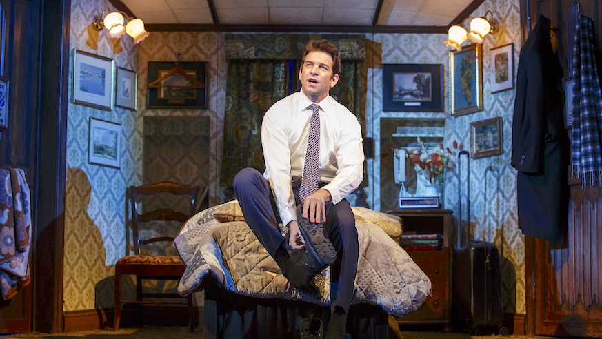 Andy Karl is the beating heart of Groundhog Day the musical as Phil Connors. Credit: Joan Marcus