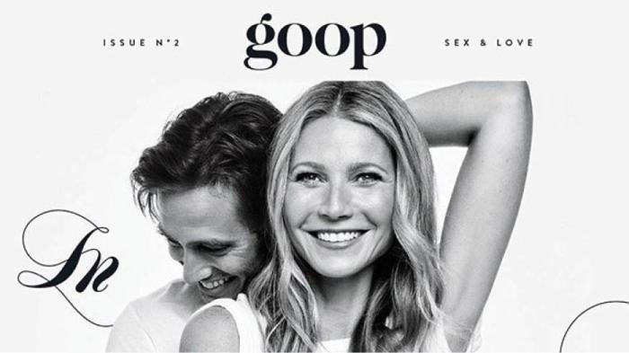 Gwyneth Paltrow Brad Falchuck Goop Cover